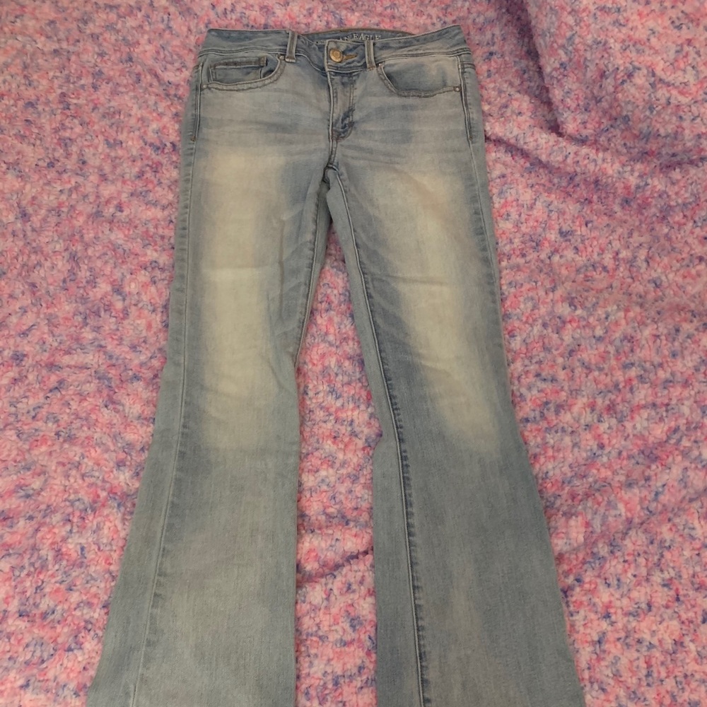 American eagle bell bottom jeans